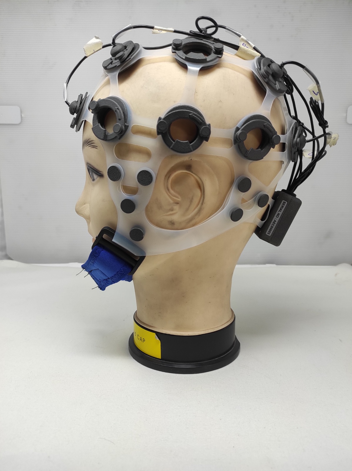 SuperEEG dry-electrode cap in the Axxonet Research Laboratory