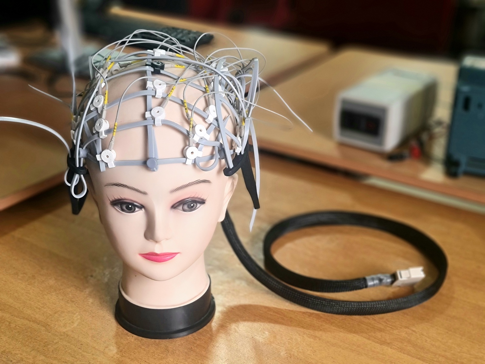 RapidCap EEG session in the Axxonet lab